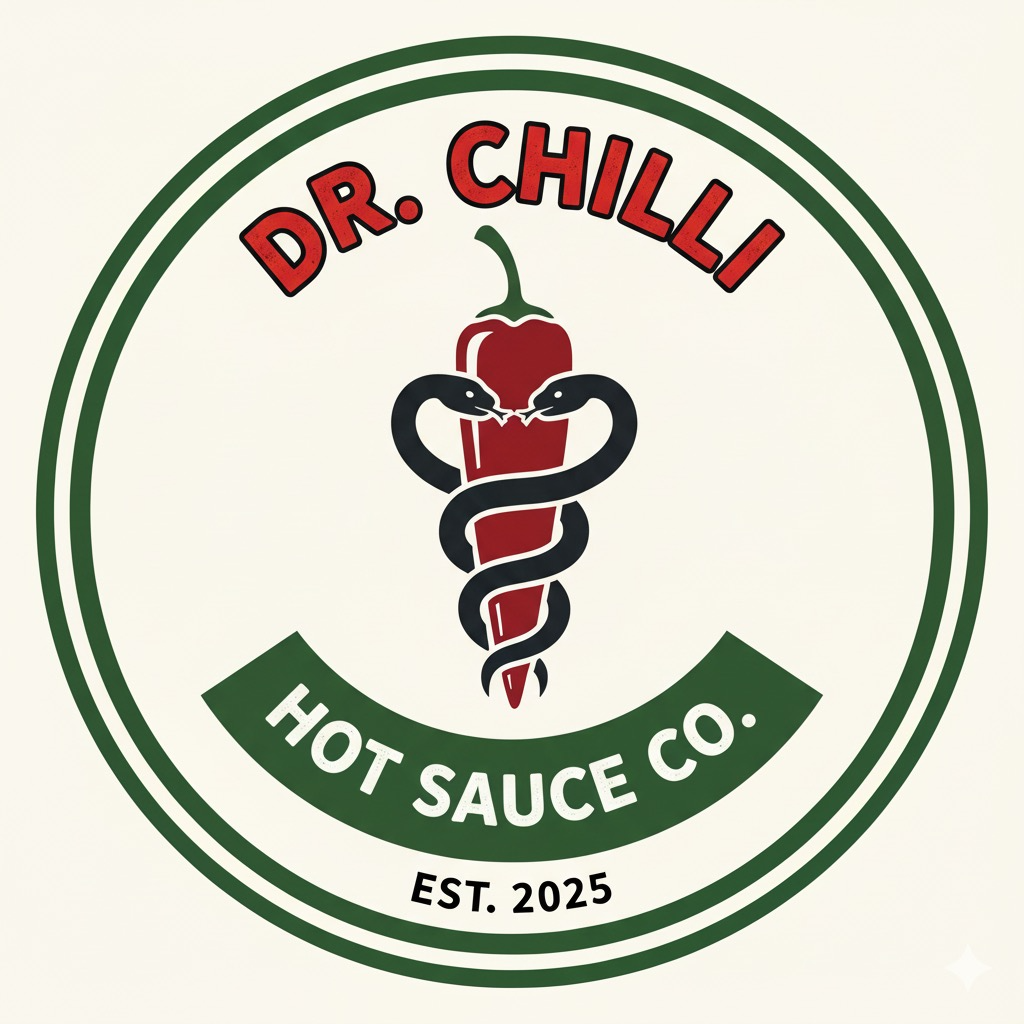 Dr Chilli Hot Sauce Co. Logo